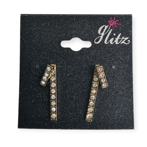 Glitz by Gennaro Drop Earrings - New With Tags - Picture 1 of 2